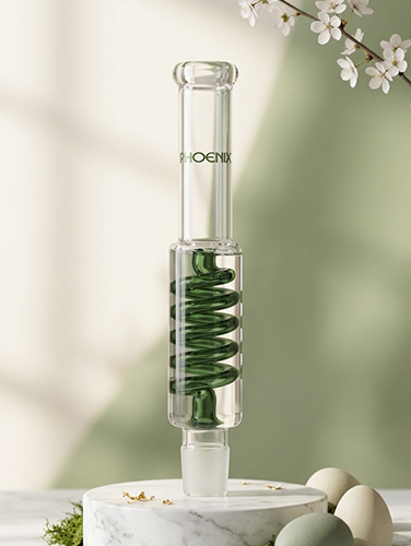 glycerin coil bong part by phoenix star