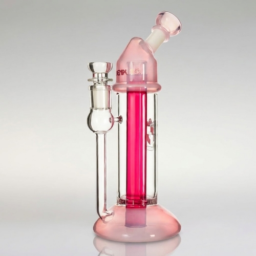Portable Freezable Glycerin Bubbler Water Pipe 10"