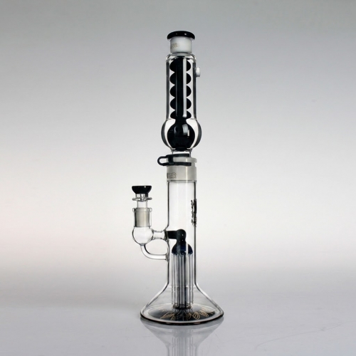 16" Freezable Glycerin Beaker Glass Bong Waterpipe with 8-arm Tree Perc