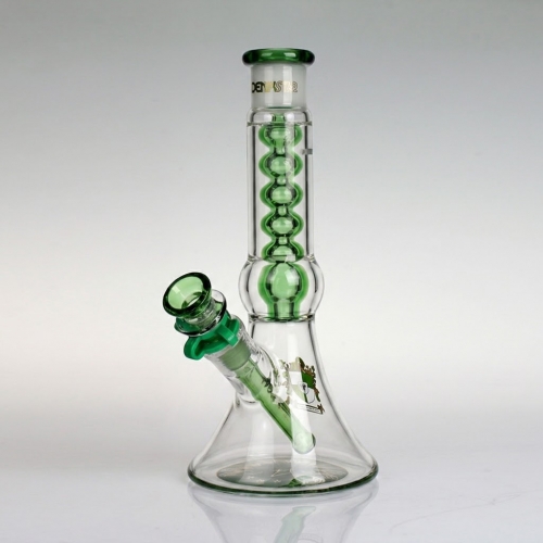 Freezable Glycerin Borosilicate Glass Beaker Bong 10-inch