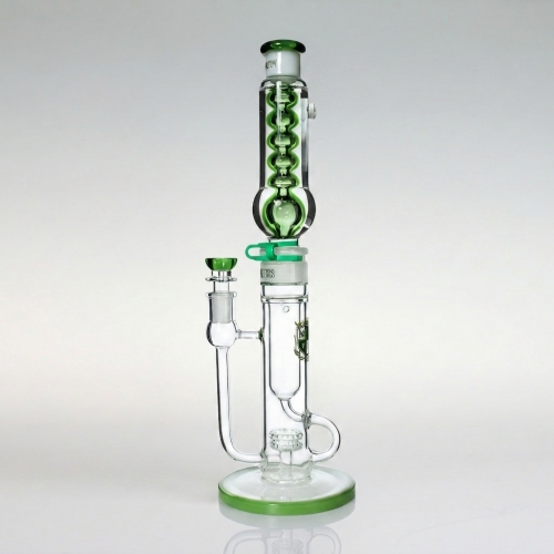 16" Glycerin Klein Incycler Bong with Showerhead Perc