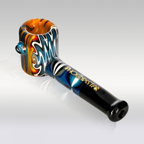 5.2" Wig Wag Hammer Hand Pipe