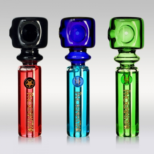 5" Glycerin Glass Smoking Hand Pipe