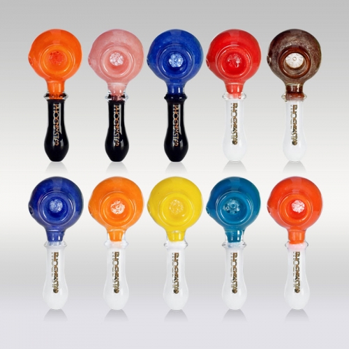 4.5" Spoon Pipe with 6-hole Filter Screen