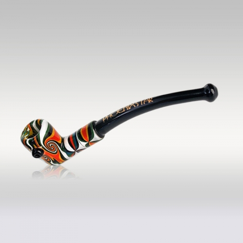 7.5" American Northstar Glass Sherlock Pipe