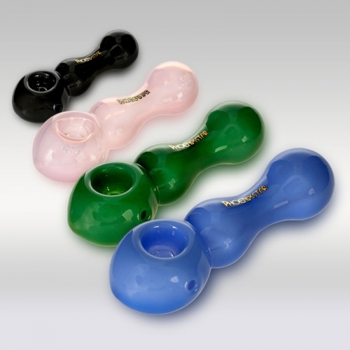 Curvy Portable Spoon Smoking Pipe 5"