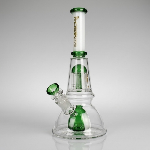 11.8" Double Perc Beaker Bong