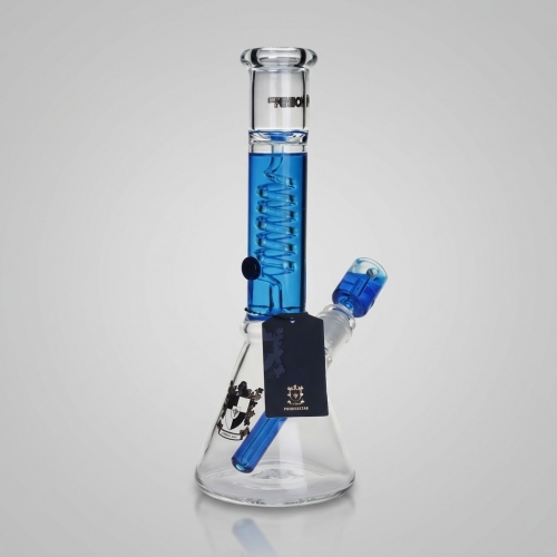 Phoenix Star Beaker Bong 5mm Thick Freezable Coil 12 Inches
