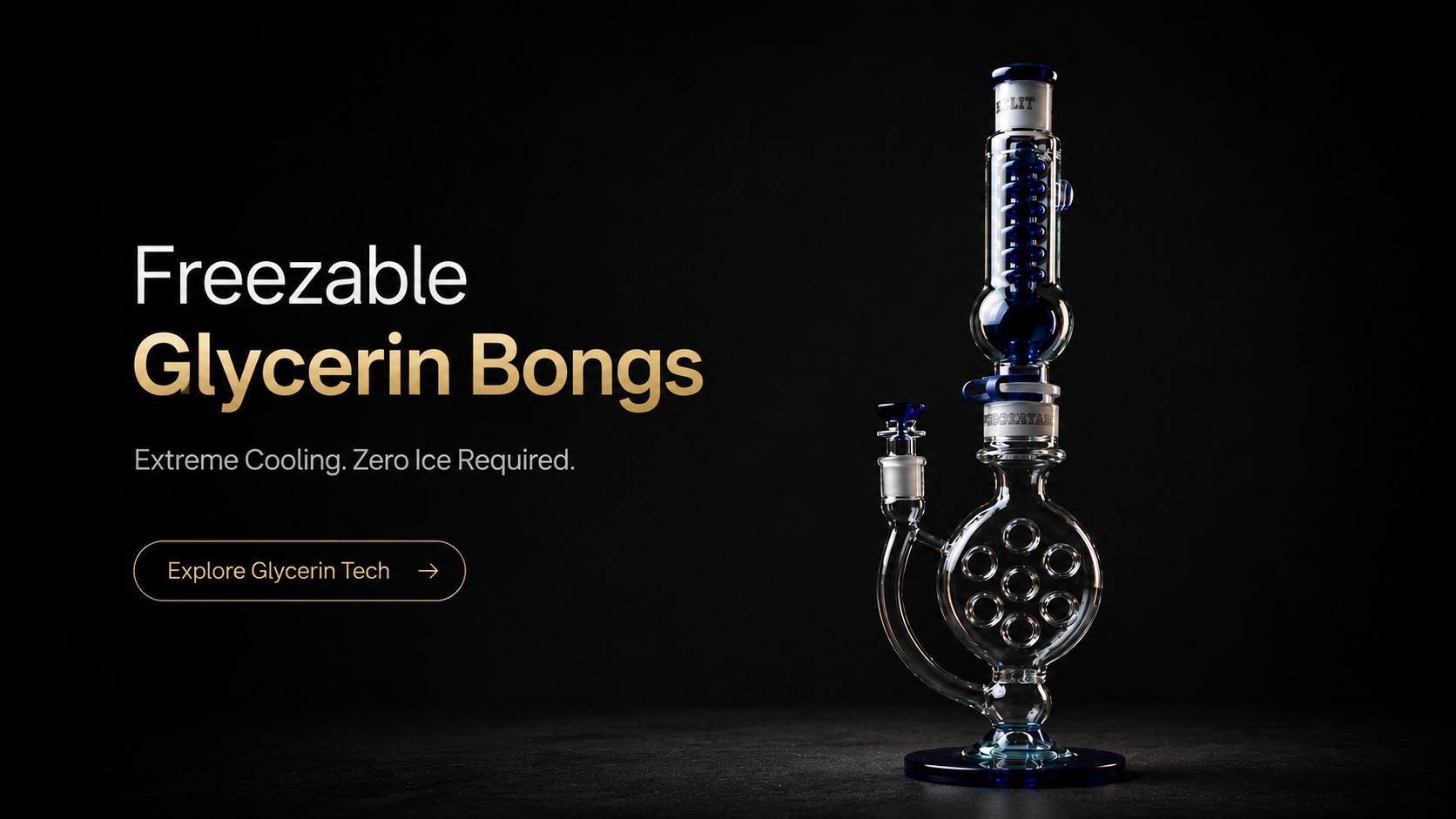 freezable glycerin bong banner