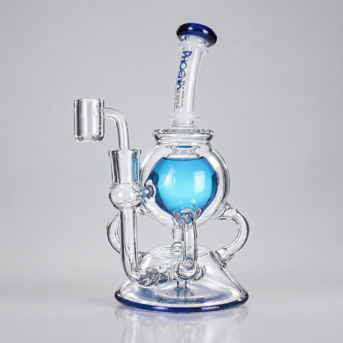 8.8" Freezable Glycerin Rig with 4-arm Recycler