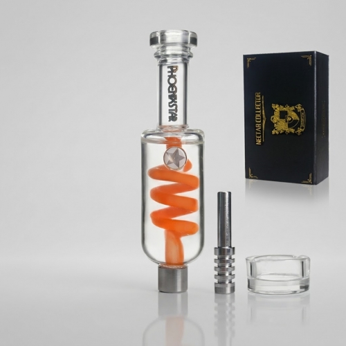 Phoenix Star Glass Nectar Collector Kit with Glycerin Coil 6 Inches