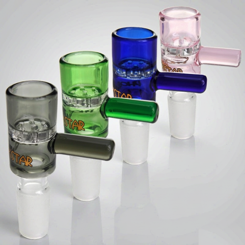 Phoenix Star 14mm Glass Bong Bowl With 7-hole Glass Filter Screen