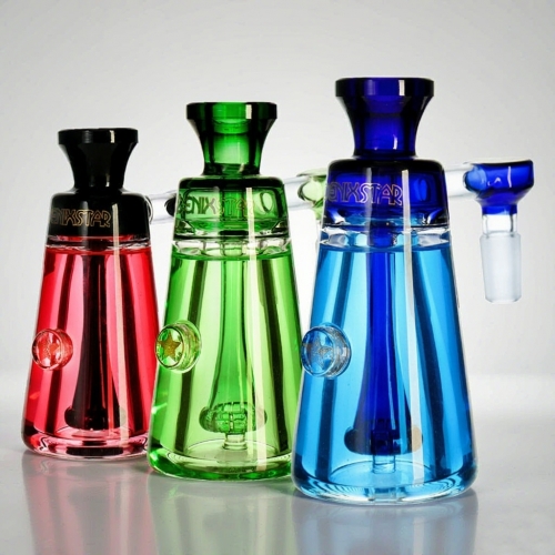 Glycerin Ash Catcher 14mm 90 degree with Showerhead Perc