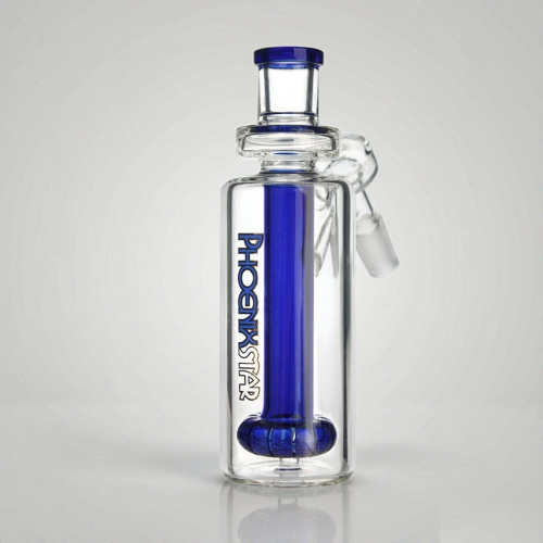 45 Degree 14mm Ash Catcher with Showerhead Perc