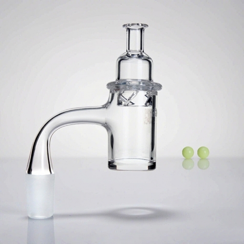 Phoenix Star 14mm Male Quartz Banger Set with Terp Pearl & Carb Cap