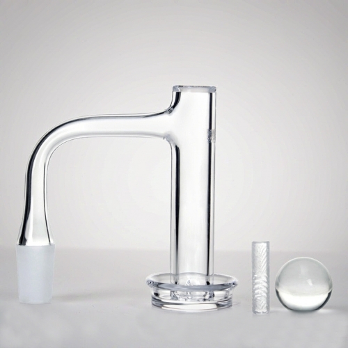 14mm Terp Slurper Quartz Banger Set with Carb Cap & Pillar