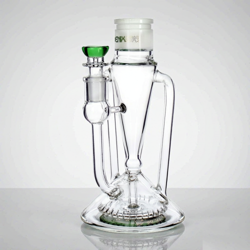 Modular Recycler Bong Base Bottom Part with Showerhead Perc
