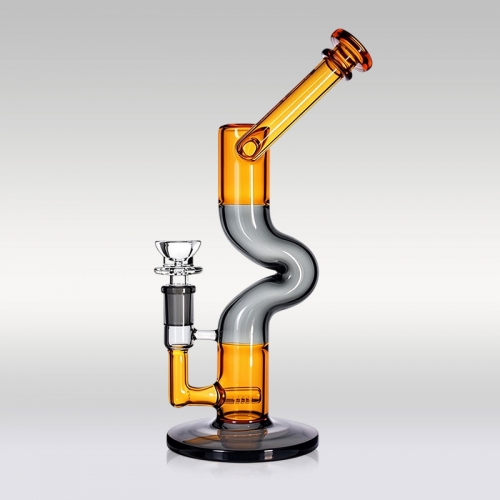 9.5" Zong Bubbler Bong with Inline Perc