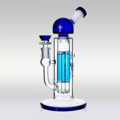 9-inch Freezable Glycerin Glass Bubbler Pipe