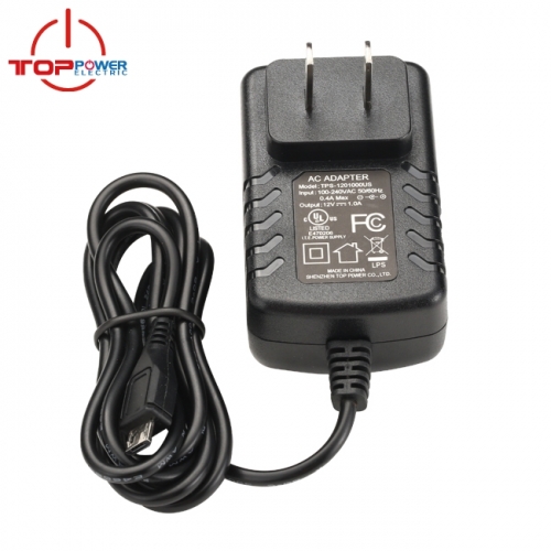 24V 1A US Plug Power Adaptor
