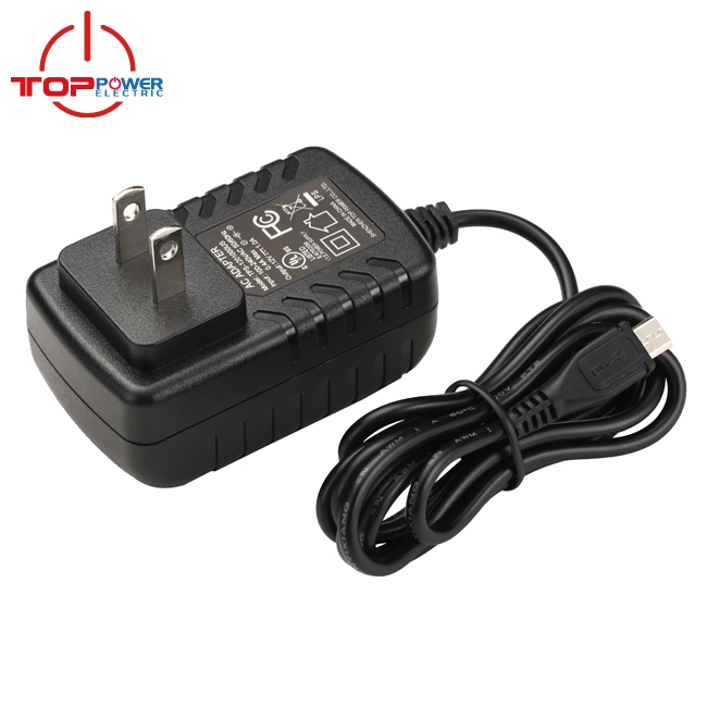 12 volt 2 amp adapter UL FCC, 12v 2a power supply with pc+abs case
