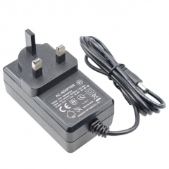 UK style 9V 4A AC Adapter