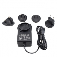 Interchangeable plug 9V 4A Power Supply