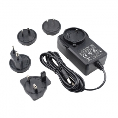 Detachable plug 24V 2A power supply