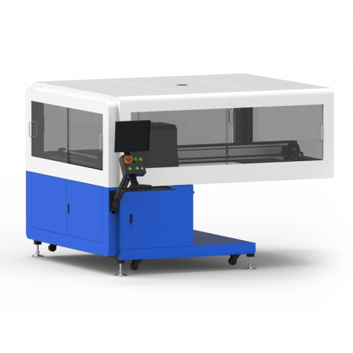 Digital printing section suitable for oval screen printing machine