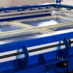 Automatic precision silk screen printing mesh stretching machine