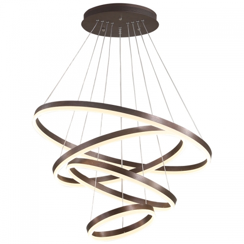 【SRLQ8858】The living room is decorated with modern chandeliers