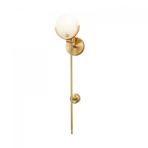 【SRBD022】Northern Europe light luxury marble wall lamp Villa Club Hotel corridor double staircase balcony