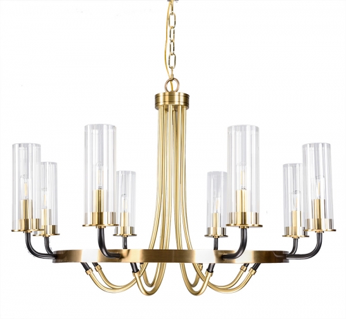 【SRQS778】All copper chandelier designer model house modern light luxury chandelier