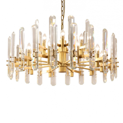 【SRQS786】Premium luxury Nordic showroom living room crystal chandelier