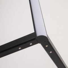 【SRLD002】modern simple minimalist aluminum bedroom changing color standing minimal lamp dimmable led corner floor lamp