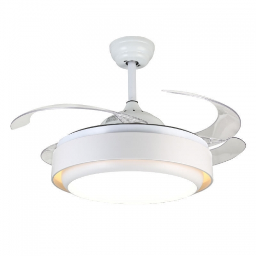 【SRFSD20226】Ceiling Fan light living room dining room bedroom simple modern with LED fan ceiling light