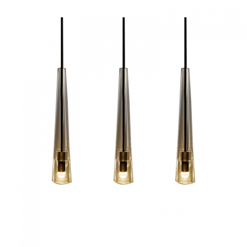 【SRXD022】Modern bedside cupboard Single head glass chandelier loft teardrop lighting chandelier