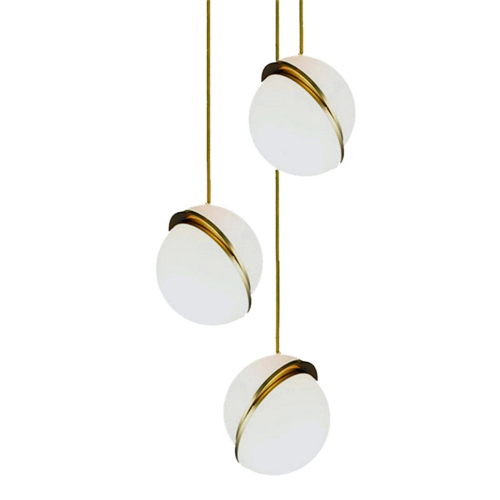 【SRXD011】Modern Designs Round Balls Pendant Light Bedroom Pendant Lamp Indoor Decor Hanging Light Fixture