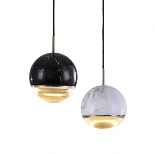 【SRXD038】Modern 3lights marble pendant light decorative kitchen pendant lighting