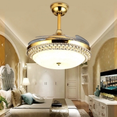 【SRFSD20612】Fashion Simple Remote Control Wall family dining room living room LED decorative ceiling fan lights