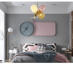 【SRXD075】Vintage Art Decor Stained Bowl Pendant Light Glass Lamp Shade