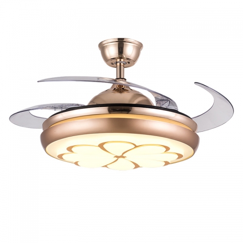 【SRFSD20299】Ceiling Fan light dining room invisible fan light living room bedroom