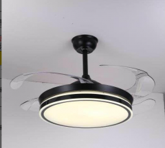【SRFSD20291】Modern Compact invisible fan light dining room table remote control ceiling fan light