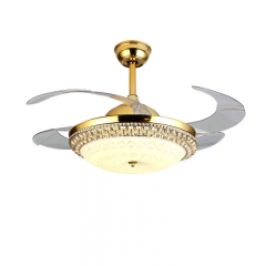 【SRFSD20612】Fashion Simple Remote Control Wall family dining room living room LED decorative ceiling fan lights