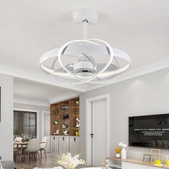 【SRFSD471】 Single color led fan light intelligent remote control children's bedroom