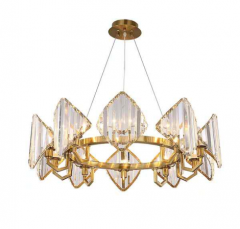 【SRRM074】Modern Decorartive Creative Personality Round Shape Luxury France Western Style Chandelier Light