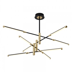 【SRRM061】Nordic Lamps Living Room Chandeliers Modern Minimalist Light Luxury Bedroom Lights Personality Creative Restaurant Chandeliers