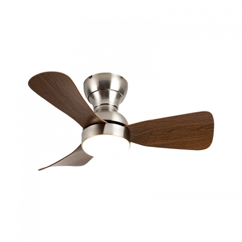 【HJM858-3Y-28】Modern ceiling fan light 28-inch bedroom light LED eye-protection lamp dining room light factory custom OEM