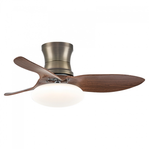 【WLDS8851-3Y-32】32-inch vintage ceiling fan light for home, living room, dining room, and bedroom