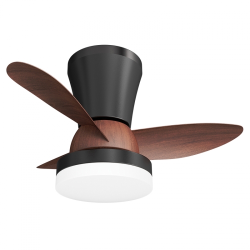 【WLDS8831-42】Retro ceiling fan light, 42-inch remote-controlled fan, high wind power, for living room and bedroom